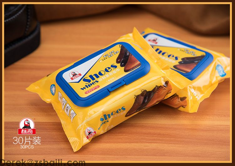标奇皮鞋上光湿巾 BQ530 Shoe Wipes(图4)