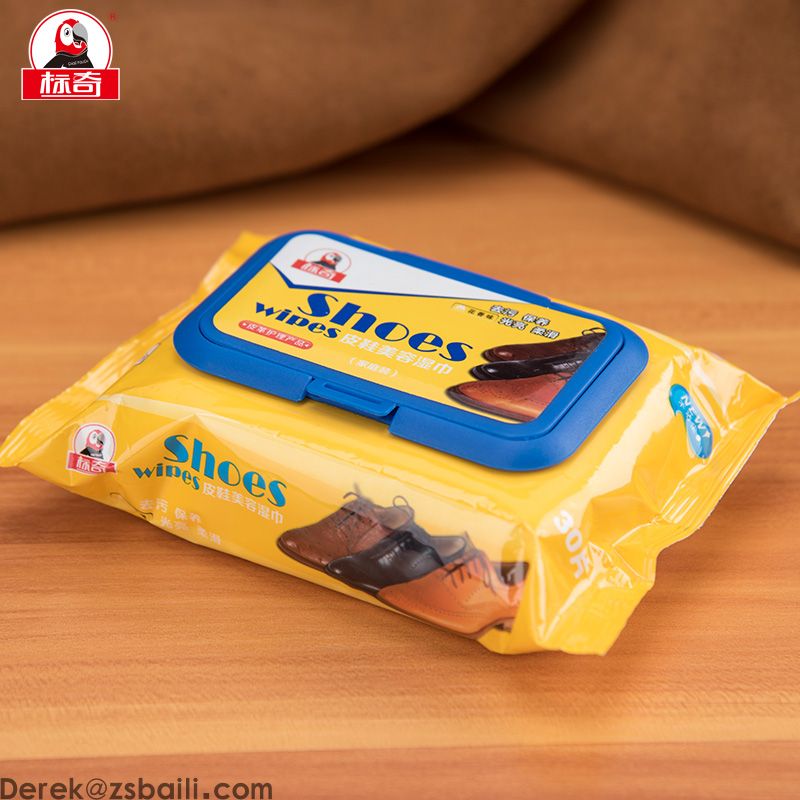 标奇皮鞋上光湿巾 BQ530 Shoe Wipes(图9)